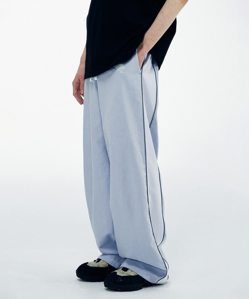 【SCULPTOR】メッシュリネンパンツ ベージュ SCULPTOR（スカルプター）の「Mesh Linen Pants/メッシュリネン