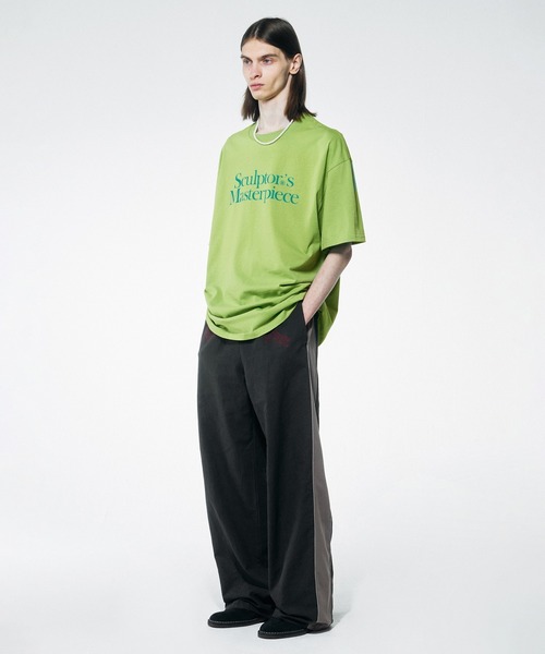 【SCULPTOR】メッシュリネンパンツ ベージュ SCULPTOR（スカルプター）の「Mesh Linen Pants/メッシュリネン