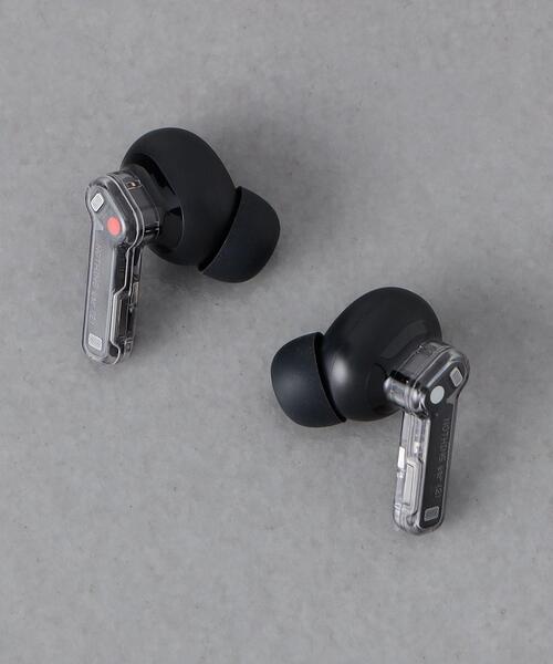 UNITED ARROWS(ユナイテッドアローズ)の「<Nothing>Nothing Ear(2)/イヤホン(ヘッドフォン/イヤホン・メンズ・ホワイト/ブラック・FREE)」の1枚目の写真