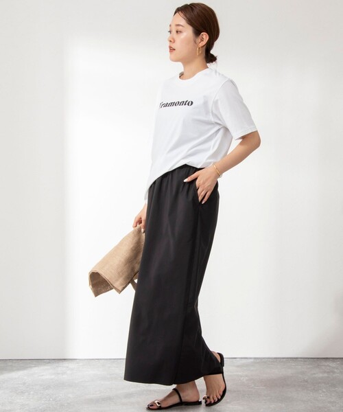 NOLLEY’S(ノーリーズ)の「《セットアップ対応》撥水タフタトリコットセットアップスカート(スカート・レディース・ブラック/グレイッシュベージュ・38/36)」の20枚目の写真