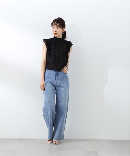 N.Natural beauty basic - N. Natural BeautyBasicヴィンテージハイネックレースブラウス 楽天市場】【SALE／30%OFF】ハイネックレースブラウス N