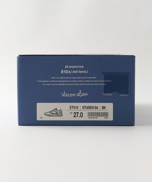 Steven Alan（スティーブンアラン）の「＜810s × Steven Alan＞ STUDEN ALL BLACK/スニーカー（スニーカー・メンズ・ブラック・25.5cm/26cm/26.5cm/27cm/28cm）」の12枚目の写真