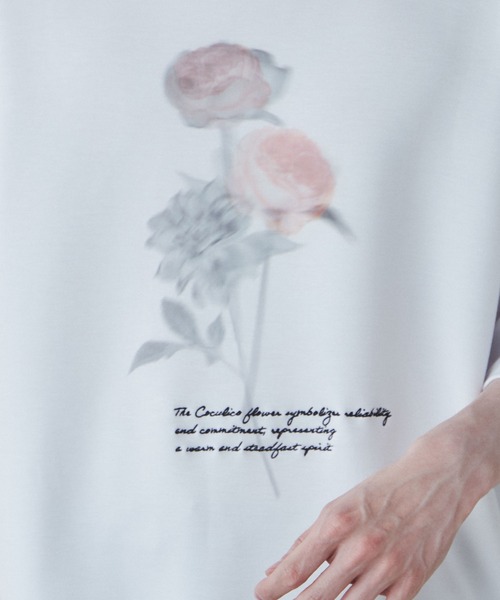 LUCY（ルーシー）の「LUCY/トロミ フラワーモチーフドルマンT（Tシャツ/カットソー・メンズ・その他1/その他2/その他3・MEDIUM/LARGE）」の8枚目の写真