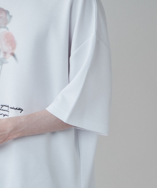 LUCY（ルーシー）の「LUCY/トロミ フラワーモチーフドルマンT（Tシャツ/カットソー・メンズ・その他1/その他2/その他3・MEDIUM/LARGE）」の9枚目の写真