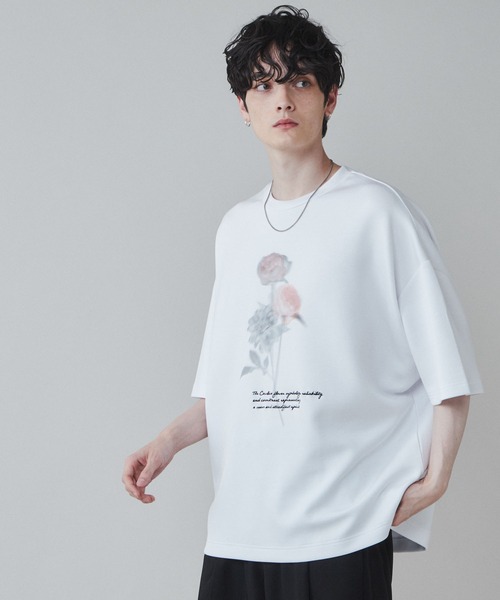 LUCY（ルーシー）の「LUCY/トロミ フラワーモチーフドルマンT（Tシャツ/カットソー・メンズ・その他1/その他2/その他3・MEDIUM/LARGE）」の14枚目の写真