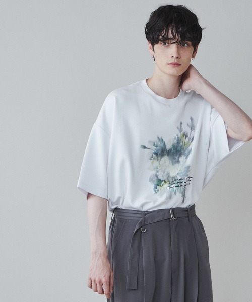 LUCY（ルーシー）の「LUCY/トロミ フラワーモチーフドルマンT（Tシャツ/カットソー・メンズ・その他1/その他2/その他3・MEDIUM/LARGE）」の16枚目の写真