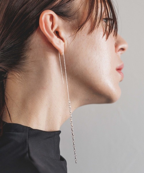 PAS TIERRA（パティエラ）の「PAS TIERRA(パティエラ)/【Lien】マリーナハーフピアス（ピアス（片耳用）・レディース・シルバー/ゴールド・FREE）」の22枚目の写真