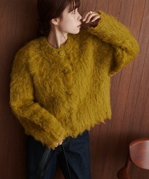 DISCOAT | 前後2WAYシャギーカーディガン《WEB限定カラーあり》(カーディガン/ボレロ)