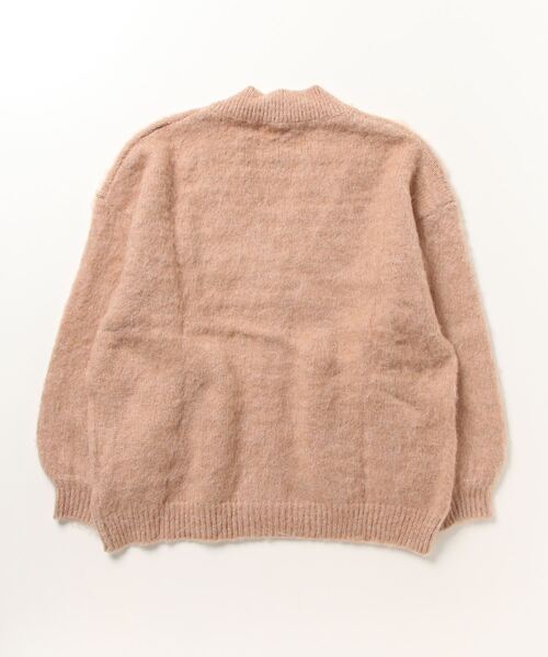 Olu.（オルドット）の「ボリュームカラーニットカーディガン（カーディガン/ボレロ・レディース・グリーン/ベージュ系その他/ライトグレー/ライトブルー/パープル・FREE）」の9枚目の写真