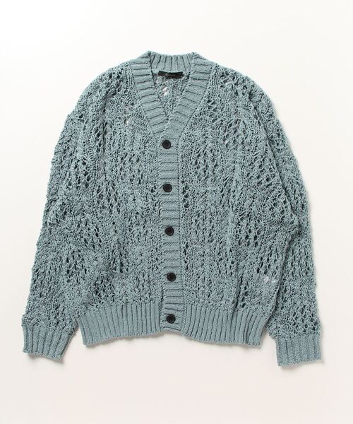 【セール】【Bling leads】レース編みＶネックニットカーディガン（カーディガン/ボレロ）｜Mag.（マグ）