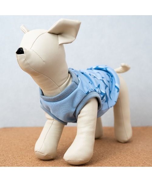 muum】犬服 【吸水速乾】【接触冷感】サメの遊泳クールクロス
