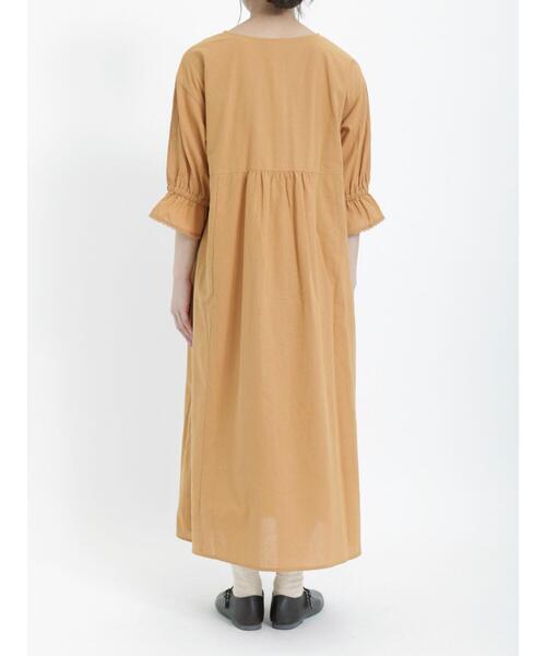 Samansa Mos2（サマンサ モスモス）の「レースワンピース（ワンピース・レディース・キナリ/オリーブ/オレンジ/チャコールグレー・F）」の18枚目の写真