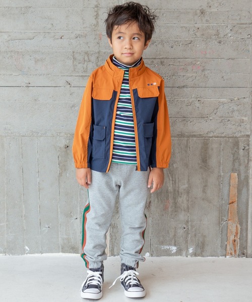 RAGMART（ラグマート）の「ウィンドブレーカー（ナイロンジャケット・キッズ・ピンク/ネイビー・130cm/120cm/100cm/110cm）」の4枚目の写真