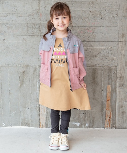 RAGMART（ラグマート）の「ウィンドブレーカー（ナイロンジャケット・キッズ・ピンク/ネイビー・130cm/120cm/100cm/110cm）」の7枚目の写真