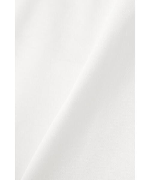 human woman（ヒューマンウーマン）の「◆オーガニック綿天竺長袖Ｔシャツ（Tシャツ/カットソー・レディース・ホワイト・MEDIUM/LARGE）」の9枚目の写真