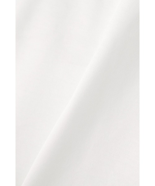 human woman（ヒューマンウーマン）の「◆オーガニック綿天竺長袖Ｔシャツ（Tシャツ/カットソー・レディース・ホワイト・MEDIUM/LARGE）」の2枚目の写真