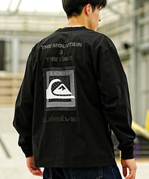 【ムラサキスポーツ別注】QUIKSILVER/クイックシルバー ロンTバックプリント バンダナ柄 QLT234611M