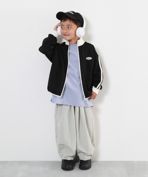 セットアップ可能】サイドライン ジップジャケット（ブルゾン