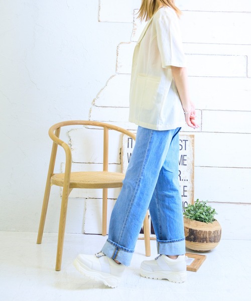 attagirl(アタガール)の「厚底ビジュースニーカー(スニーカー・レディース・ホワイト/ベージュ/ブラック・LL/S/M/L)」の11枚目の写真