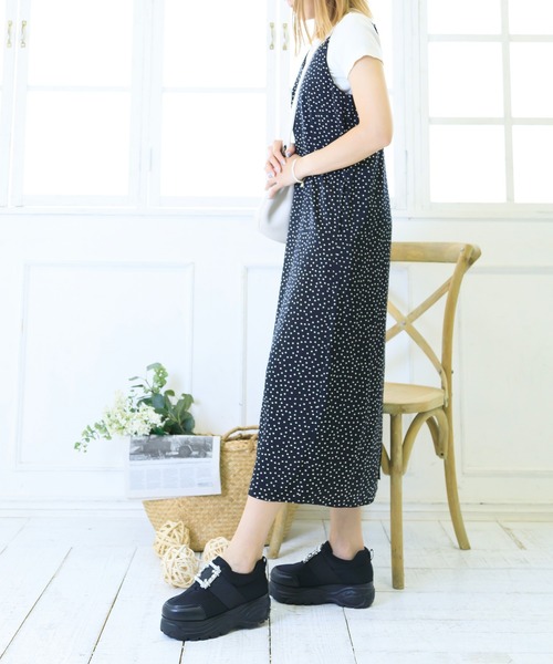 attagirl(アタガール)の「厚底ビジュースニーカー(スニーカー・レディース・ホワイト/ベージュ/ブラック・LL/S/M/L)」の21枚目の写真