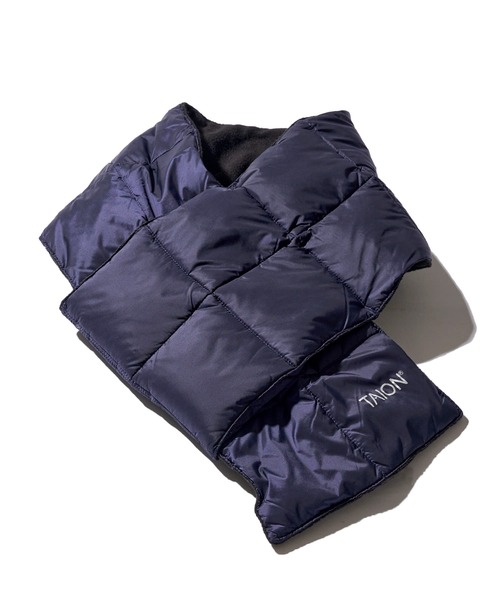 TAION(タイオン)の「【TAION / タイオン】BASIC DOWN SCARF / キルティングダウンマフラー(マフラー・レディース・サンドベージュ/オフホワイト/ネイビー/ブラック/カーキ/チャコールグレー/グレー/ライトグレー/セージグリーン・FREE)」の9枚目の写真