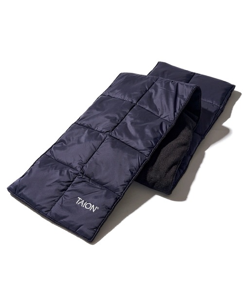 TAION(タイオン)の「【TAION / タイオン】BASIC DOWN SCARF / キルティングダウンマフラー(マフラー・レディース・サンドベージュ/オフホワイト/ネイビー/ブラック/カーキ/チャコールグレー/グレー/ライトグレー/セージグリーン・FREE)」の16枚目の写真