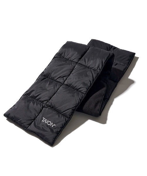 TAION(タイオン)の「【TAION / タイオン】BASIC DOWN SCARF / キルティングダウンマフラー(マフラー・レディース・サンドベージュ/オフホワイト/ネイビー/ブラック/カーキ/チャコールグレー/グレー/ライトグレー/セージグリーン・FREE)」の11枚目の写真
