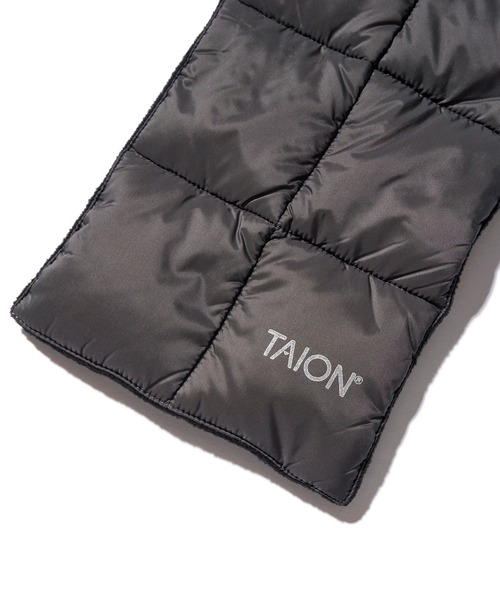 TAION(タイオン)の「【TAION / タイオン】BASIC DOWN SCARF / キルティングダウンマフラー(マフラー・レディース・サンドベージュ/オフホワイト/ネイビー/ブラック/カーキ/チャコールグレー/グレー/ライトグレー/セージグリーン・FREE)」の18枚目の写真