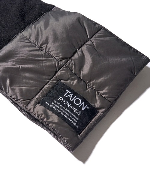 TAION(タイオン)の「【TAION / タイオン】BASIC DOWN SCARF / キルティングダウンマフラー(マフラー・レディース・サンドベージュ/オフホワイト/ネイビー/ブラック/カーキ/チャコールグレー/グレー/ライトグレー/セージグリーン・FREE)」の19枚目の写真