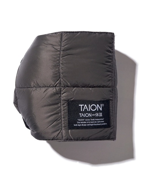 TAION(タイオン)の「【TAION / タイオン】BASIC DOWN SCARF / キルティングダウンマフラー(マフラー・レディース・サンドベージュ/オフホワイト/ネイビー/ブラック/カーキ/チャコールグレー/グレー/ライトグレー/セージグリーン・FREE)」の17枚目の写真