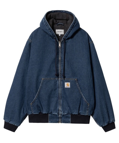Carhartt WIP(カーハートダブリューアイピー)の「Carhartt WIP/カーハートダブリューアイピー OG ACTIVE JACKET デニム ルーズフィット I032232(その他アウター・メンズ・ブラック/インディゴブルー・XL/L/M/S)」の14枚目の写真