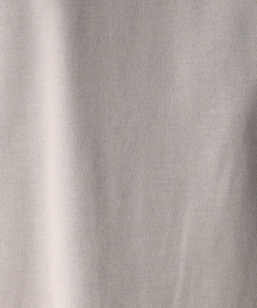 OPAQUE.CLIP（オペークドットクリップ）の「◆ロングスリーブTシャツ/コットン100％【洗濯機洗い可】（Tシャツ/カットソー・レディース・ブラック/グレー/ホワイト系・40/38）」の13枚目の写真