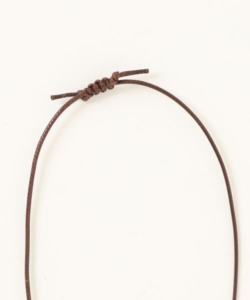 チチカカ（チチカカ）の「ドロップシェルネックレス（ネックレス・レディース・ブラック/レッド・FREE）」の10枚目の写真