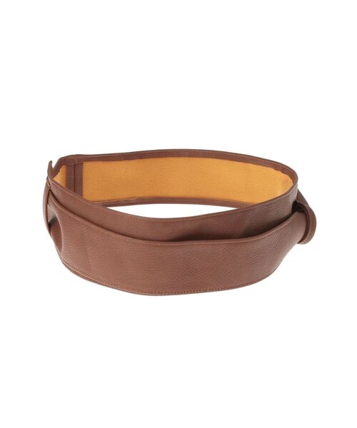 RESEXXY（リゼクシー）の「タイデザインサッシュベルト（ベルト・レディース・ブラウン/ベージュ・FREE）」の4枚目の写真