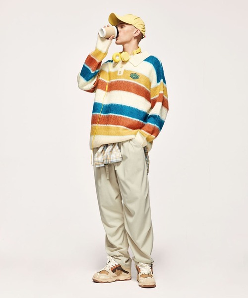 CORPUS TOKYO（コーパス トーキョー）の「ワイドパラトルーパーコーデュロイパンツ（その他パンツ・メンズ・スモークピンク/オフホワイト/ダークグリーン・1/2/3/4）」の13枚目の写真