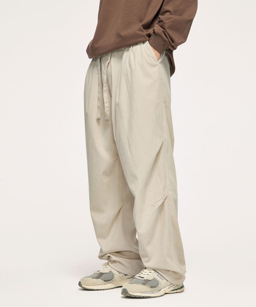 CORPUS TOKYO（コーパス トーキョー）の「ワイドパラトルーパーコーデュロイパンツ（その他パンツ・メンズ・スモークピンク/オフホワイト/ダークグリーン・1/2/3/4）」の15枚目の写真