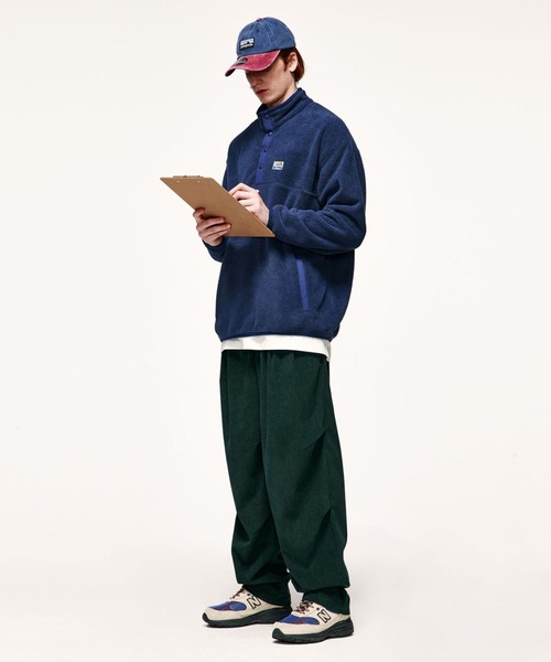 CORPUS TOKYO（コーパス トーキョー）の「ワイドパラトルーパーコーデュロイパンツ（その他パンツ・メンズ・スモークピンク/オフホワイト/ダークグリーン・1/2/3/4）」の16枚目の写真