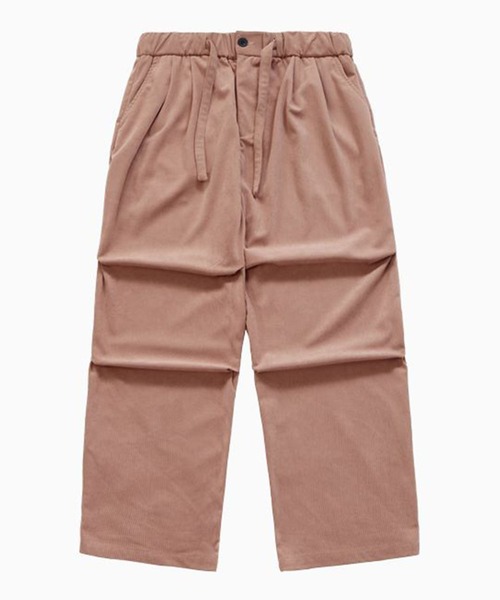 CORPUS TOKYO（コーパス トーキョー）の「ワイドパラトルーパーコーデュロイパンツ（その他パンツ・メンズ・スモークピンク/オフホワイト/ダークグリーン・1/2/3/4）」の8枚目の写真
