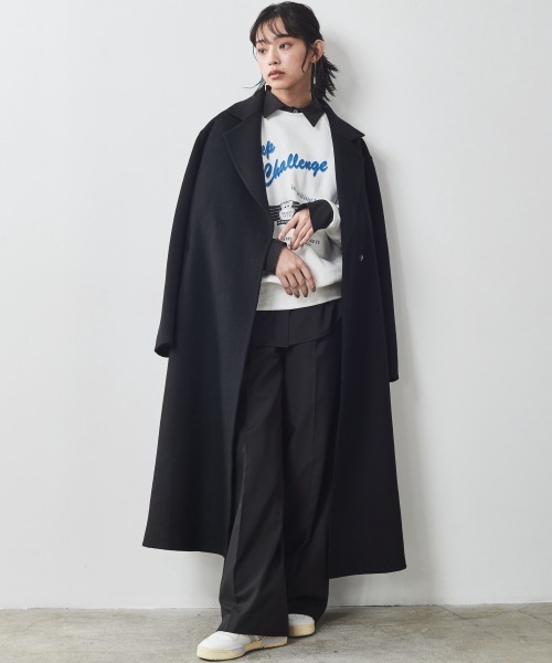 CHIC STYLE(シックスタイル)の「<大きいサイズ>T/Rシャツチュニック シックスタイル(シャツ/ブラウス・レディース・ベージュ/ブラック・L/4L/3L/LL/5L)」の18枚目の写真