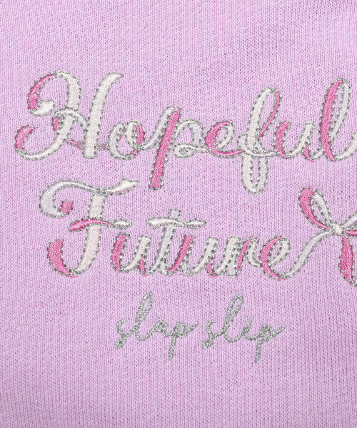 SLAP SLIP（スラップスリップ）の「アニマル耳フード付きワンピース(80~130cm)（ワンピース・キッズ・パープル/ブルー・80ｃｍ/90cm/100cm/120cm/110cm/130cm）」の21枚目の写真