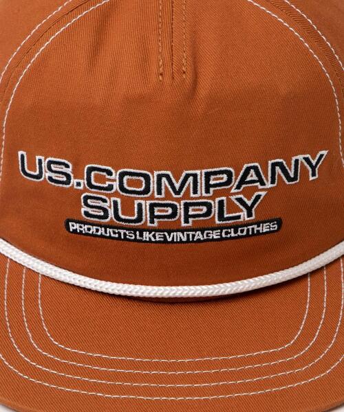 WEGO（ウィゴー）の「WEGO/配色ステッチ5パネルキャップ（キャップ・メンズ・ブラック/ライトブラウン・FREE）」の13枚目の写真