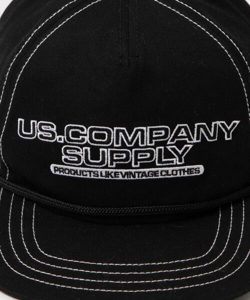 WEGO（ウィゴー）の「WEGO/配色ステッチ5パネルキャップ（キャップ・メンズ・ブラック/ライトブラウン・FREE）」の14枚目の写真