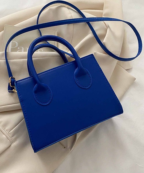 NANEA（ナネア）の「２WAYショルダーバッグ　ハンドバッグ（ショルダーバッグ・レディース・ブルー/ブラウン/グリーン/ブラック/ホワイト・フリー）」の11枚目の写真