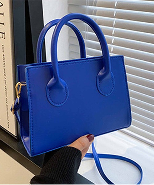 NANEA（ナネア）の「２WAYショルダーバッグ　ハンドバッグ（ショルダーバッグ・レディース・ブルー/ブラウン/グリーン/ブラック/ホワイト・フリー）」の17枚目の写真