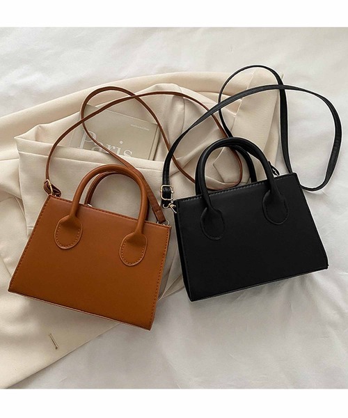 NANEA（ナネア）の「２WAYショルダーバッグ　ハンドバッグ（ショルダーバッグ・レディース・ブルー/ブラウン/グリーン/ブラック/ホワイト・フリー）」の18枚目の写真