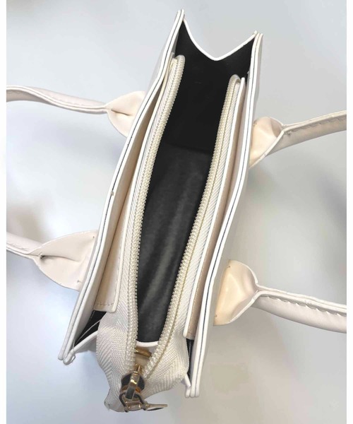 NANEA（ナネア）の「２WAYショルダーバッグ　ハンドバッグ（ショルダーバッグ・レディース・ブルー/ブラウン/グリーン/ブラック/ホワイト・フリー）」の20枚目の写真