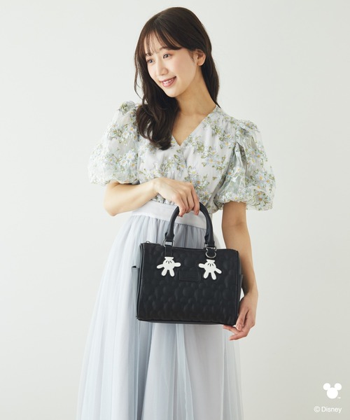 ⭐️新品⭐️アリーム　ディズニー　ミッキー　キルティングスカート　オフホワイト ミッキー/キルティングスカート/Areeam（アリーム）のその他