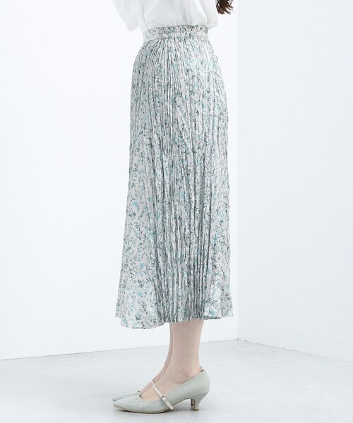 BEAMS HEART（ビームスハート）の「BEAMS HEART / マチ付 フレアスカート（スカート・レディース・ブラウン系その他/ブラック/ネイビー・MEDIUM/SMALL）」の10枚目の写真