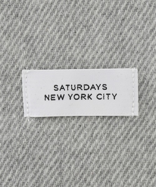 【セール】Striped Fringe Muffler（マフラー）｜Saturdays NYC（サタデーズ ニューヨークシティ ）