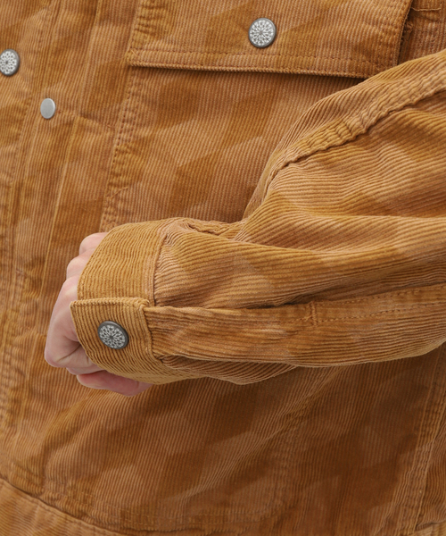 WESTOVERALLS（ウエストオーバーオールズ）の「【WESTOVERALLS / ウェストオーバーオールズ】811B CUBE CORD TJK（ブルゾン・メンズ・ブラウン・LARGE）」の9枚目の写真